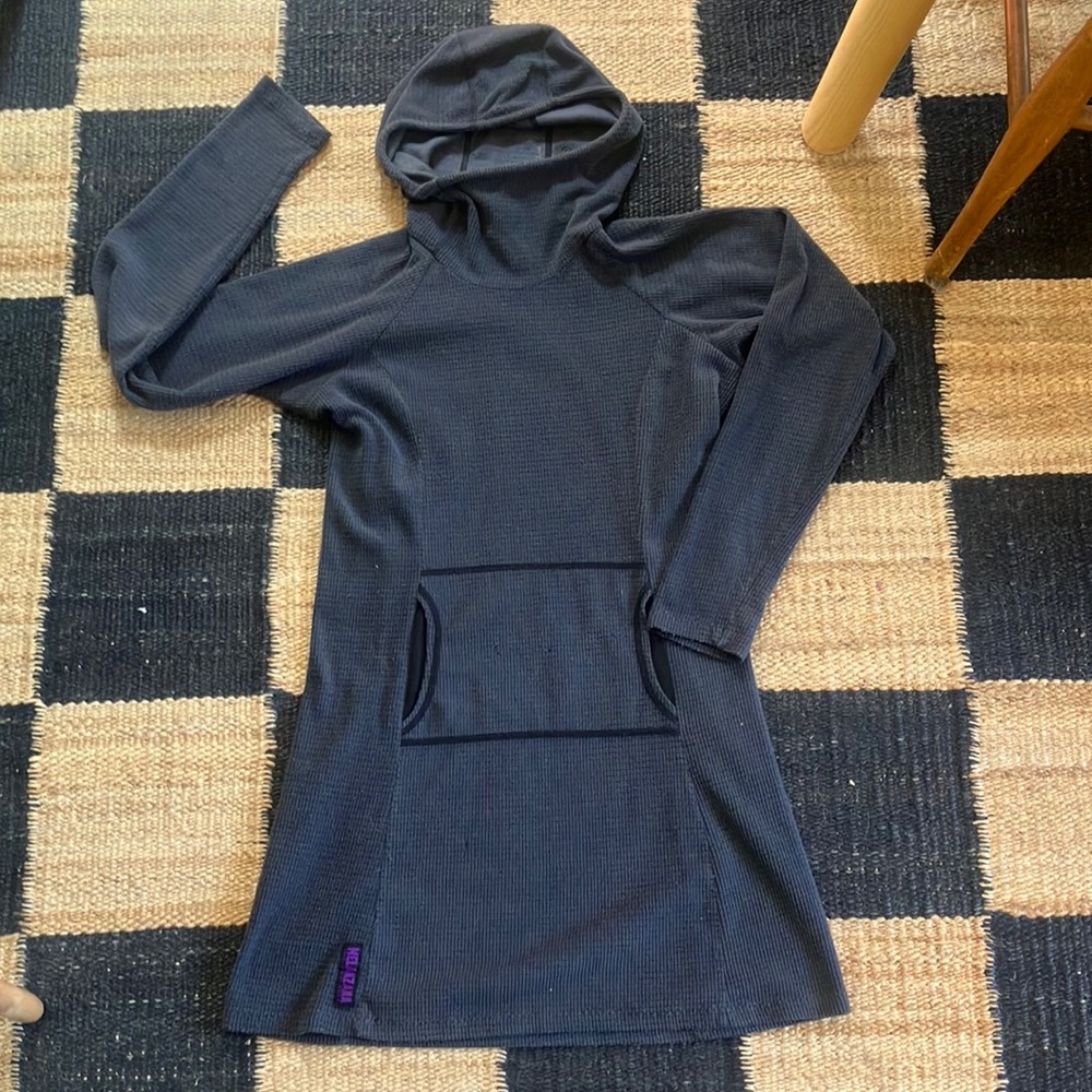 Women’s Melanzana Micro Grid Dress V2 in Shale